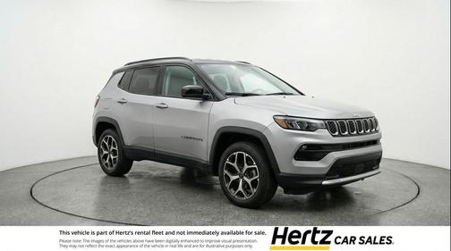 Silver Zynith Metallic Clearcoat 2025 Jeep Compass Limited