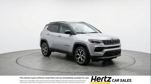Silver Zynith Metallic Clearcoat 2025 Jeep Compass Limited