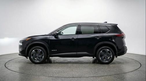 Super Black 2025 Nissan Rogue SV