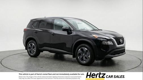 Super Black 2025 Nissan Rogue SV