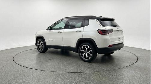 Bright White Clearcoat 2025 Jeep Compass Limited