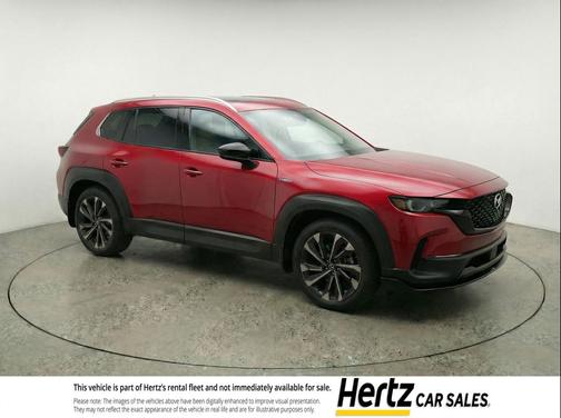 Soul Red Crystal Metallic 2025 Mazda CX-50 Hybrid Premium Plus Package