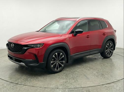 Soul Red Crystal Metallic 2025 Mazda CX-50 Hybrid Premium Plus Package