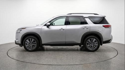 Brilliant Silver Metallic 2025 Nissan Pathfinder SV FWD