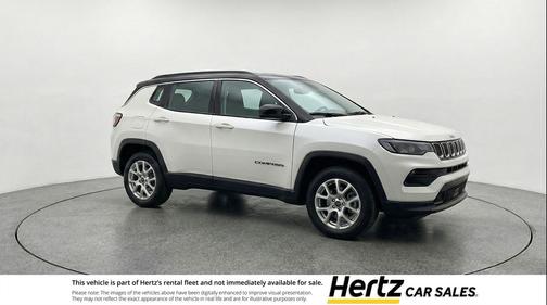 Bright White Clearcoat 2025 Jeep Compass Limited