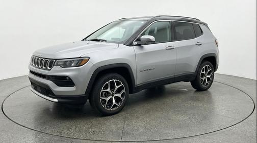 Silver Zynith Metallic Clearcoat 2025 Jeep Compass Limited