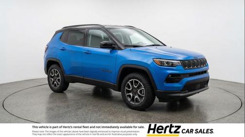 Hydro Blue Pearlcoat 2025 Jeep Compass Trailhawk