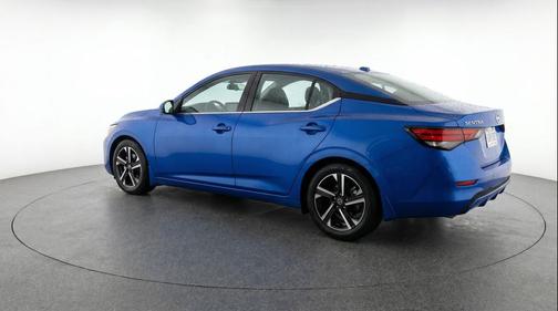 Electric Blue Metallic 2025 Nissan Sentra SV