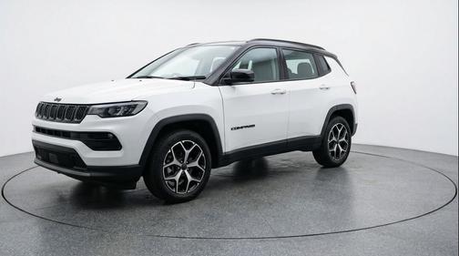 Bright White Clearcoat 2025 Jeep Compass Limited