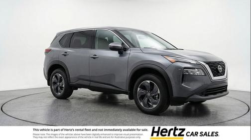 Gun Metallic 2025 Nissan Rogue SV