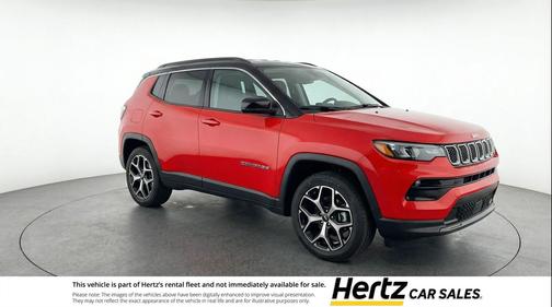 Red Hot Pearlcoat 2025 Jeep Compass Limited