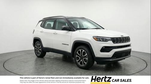 Bright White Clearcoat 2025 Jeep Compass Trailhawk