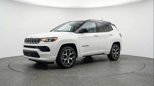 Bright White Clearcoat 2025 Jeep Compass Limited