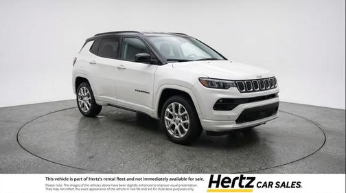 Bright White Clearcoat 2025 Jeep Compass Limited