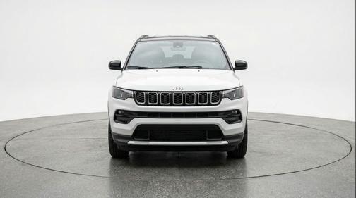 Bright White Clearcoat 2025 Jeep Compass Limited