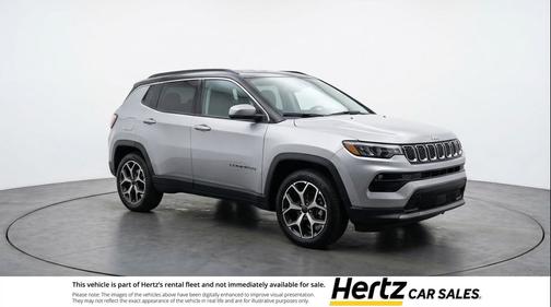 Silver Zynith Metallic Clearcoat 2025 Jeep Compass Limited