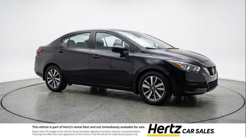 Super Black 2025 Nissan Versa 1.6 SV