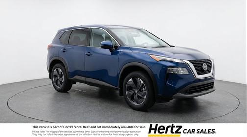 Deep Ocean Blue Pearl 2025 Nissan Rogue SV
