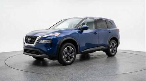 Deep Ocean Blue Pearl 2025 Nissan Rogue SV