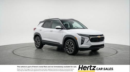 Summit White 2025 Chevrolet Trailblazer LT