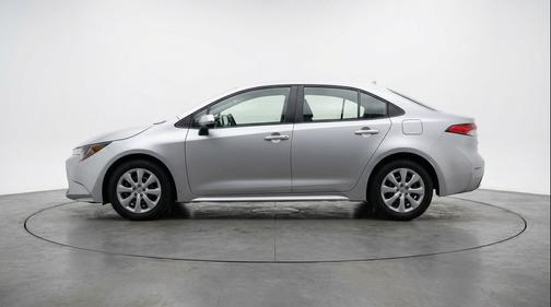 Classic Silver Metallic 2025 Toyota Corolla LE