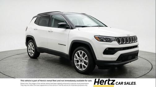 Bright White Clearcoat 2025 Jeep Compass Limited