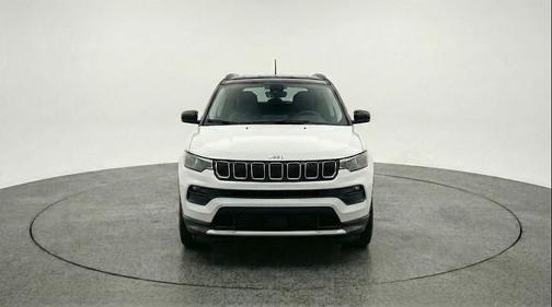 Bright White Clearcoat 2025 Jeep Compass Limited