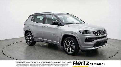 Silver Zynith Metallic Clearcoat 2025 Jeep Compass Limited