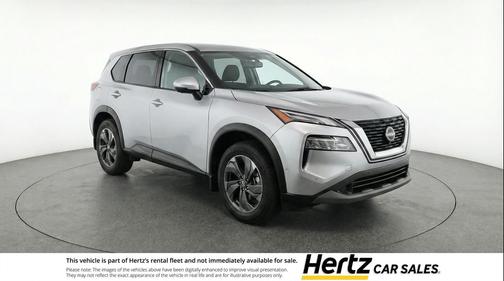 Brilliant Silver Metallic 2025 Nissan Rogue SV