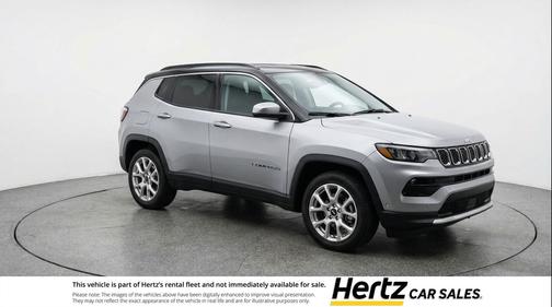 Silver Zynith Metallic Clearcoat 2025 Jeep Compass Limited