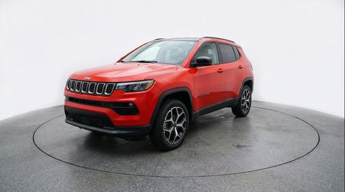 Red Hot Pearlcoat 2025 Jeep Compass Limited