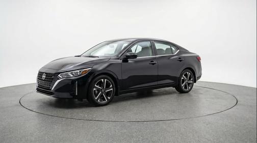 Super Black 2025 Nissan Sentra SV