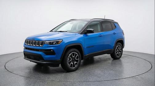 Hydro Blue Pearlcoat 2025 Jeep Compass Trailhawk