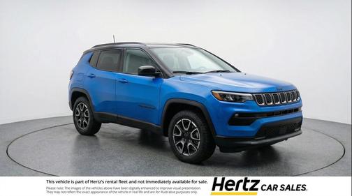 Hydro Blue Pearlcoat 2025 Jeep Compass Trailhawk