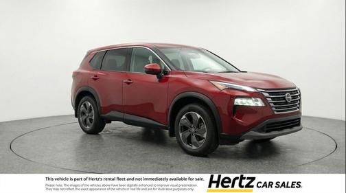 Scarlet Ember Tintcoat 2025 Nissan Rogue SV