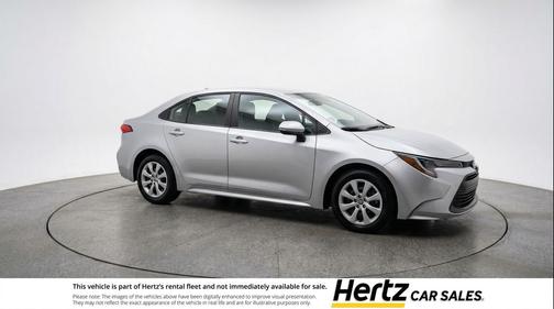 Classic Silver Metallic 2025 Toyota Corolla LE