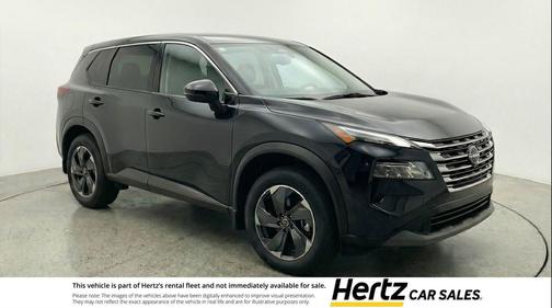 Super Black 2025 Nissan Rogue SV