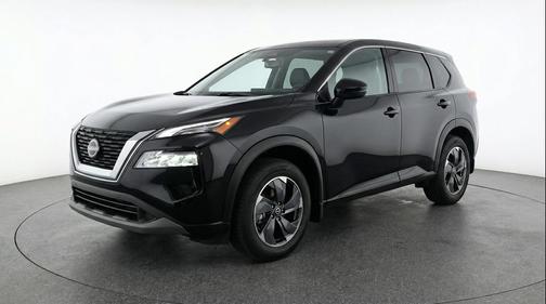 Super Black 2025 Nissan Rogue SV