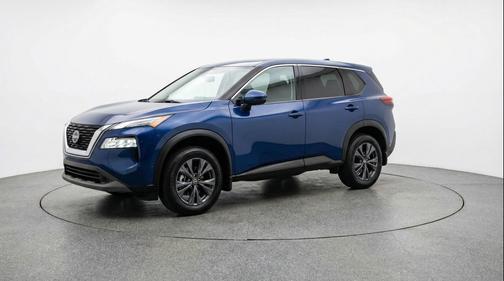 Deep Ocean Blue Pearl 2025 Nissan Rogue SV