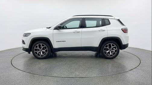 Bright White Clearcoat 2025 Jeep Compass Limited