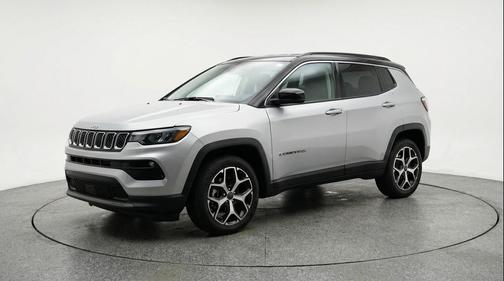 Silver Zynith Metallic Clearcoat 2025 Jeep Compass Limited