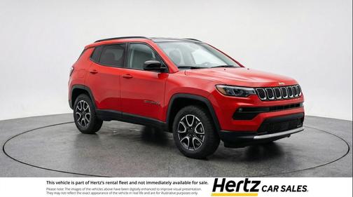 Red Hot Pearlcoat 2025 Jeep Compass Trailhawk