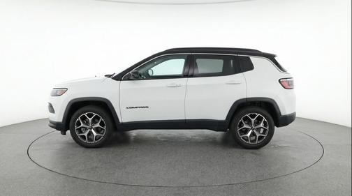 Bright White Clearcoat 2025 Jeep Compass Limited