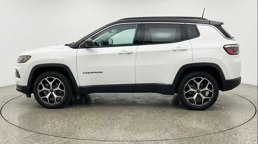 Bright White Clearcoat 2025 Jeep Compass Limited