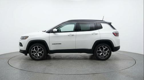 Bright White Clearcoat 2025 Jeep Compass Limited