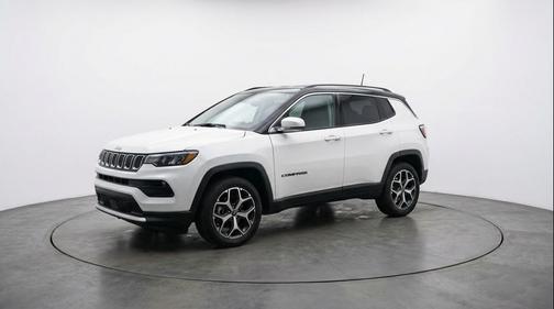 Bright White Clearcoat 2025 Jeep Compass Limited
