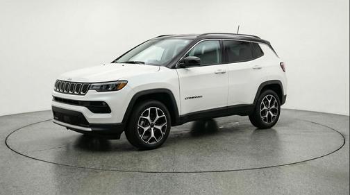 Bright White Clearcoat 2025 Jeep Compass Limited