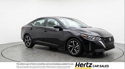 Super Black 2025 Nissan Sentra SV