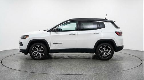 Bright White Clearcoat 2025 Jeep Compass Limited