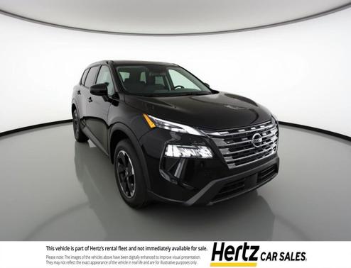 Super Black 2025 Nissan Rogue SV